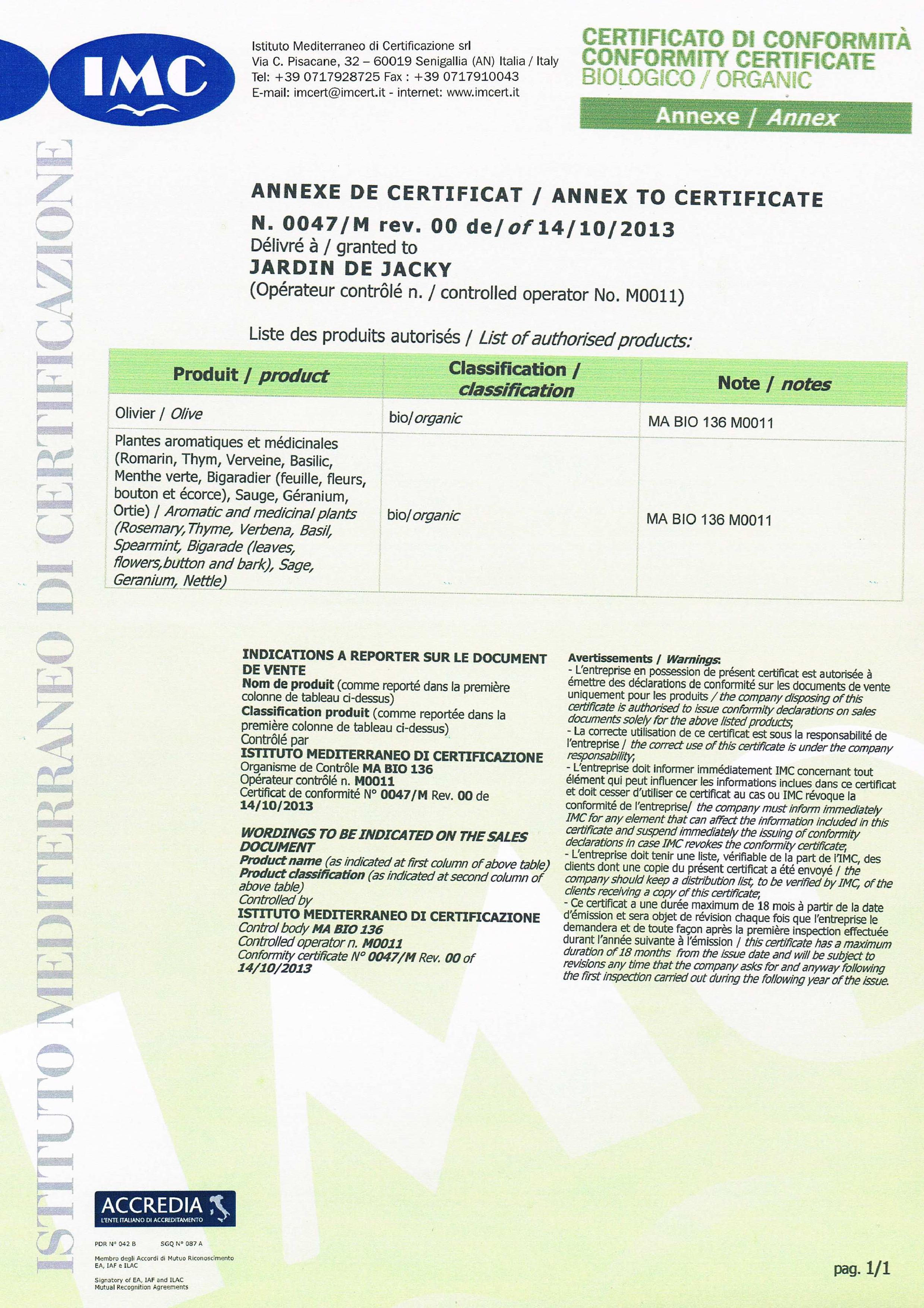 Certificat de conformité n°0047_M0011-page-002