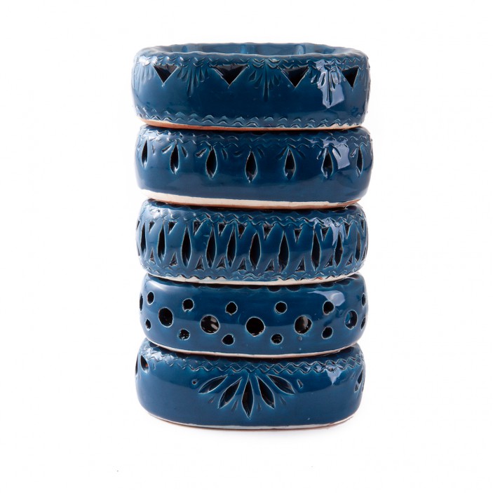 Mydelniczka ceramiczna niebieska || Maroko Sklep