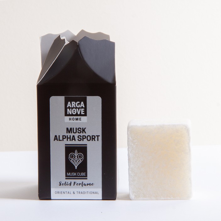 Home solid perfume Musk Alpha Sport perfum do wnętrz Arganove Home || Marosko Sklep