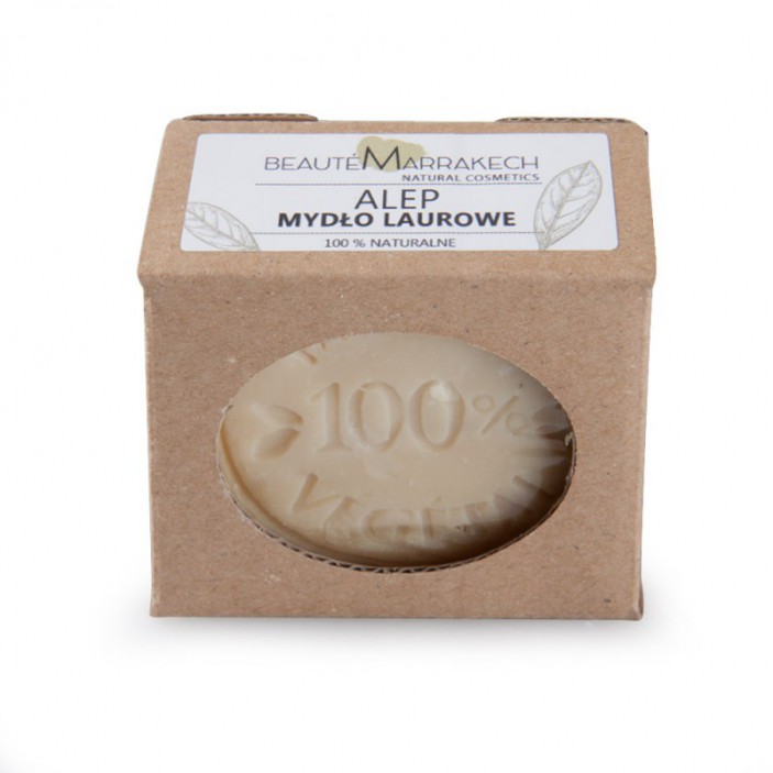 Naturalne mydło laurowe Aleppo 100g Beaute Marrakech || Maroko Sklep