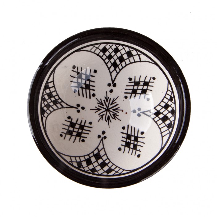 Gliniana miseczka z orientalnym wzorem 12cm || Maroko Sklep