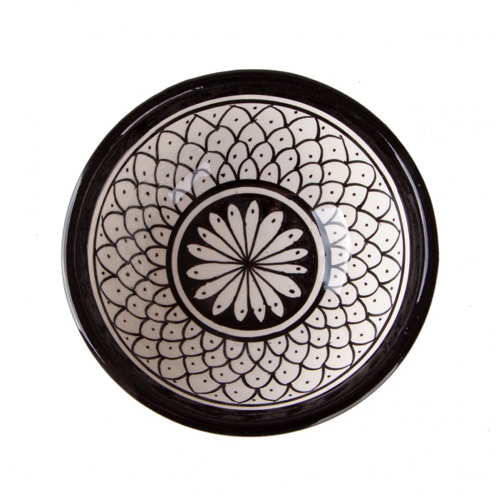 Gliniana miseczka z orientalnym wzorem 14cm || Maroko Sklep