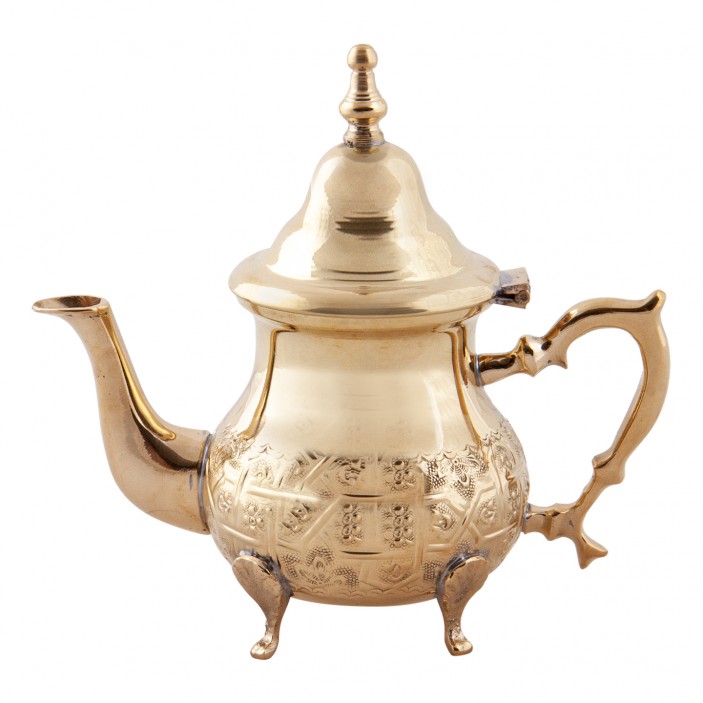 Marokański dzbanek imbryk do herbaty miedziany 0,5l || Maroko Sklep