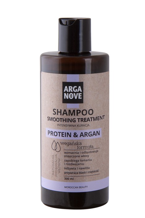 Odbudowujący szampon do wlosow ARGAN & PROTEINY 300 ml ARGANOVE || Maroko Sklep
