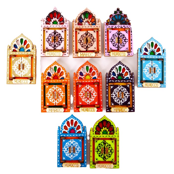 Magnes pamiątka z Maroka w kształcie wieżyczki || Maroko Sklep (1)