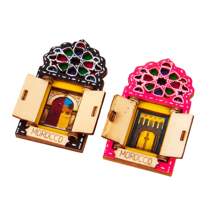 Magnes w kształcie marokańskiej rozety || Maroko Sklep (2)