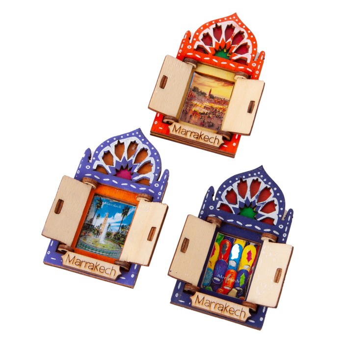 Magnes pamiątka z Maroka w kształcie wieżyczki || Maroko Sklep (4)