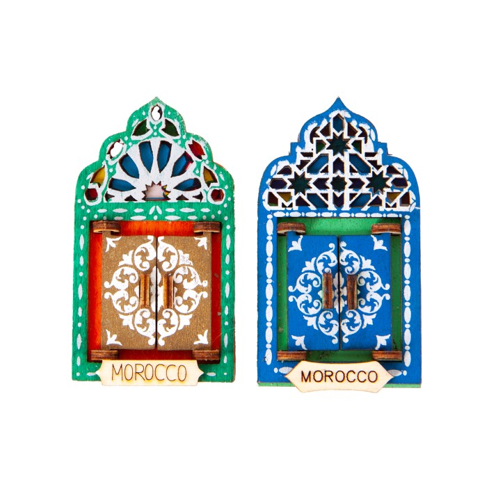 Magnes pamiątka z Maroka różne kształty || Maroko Sklep (5)