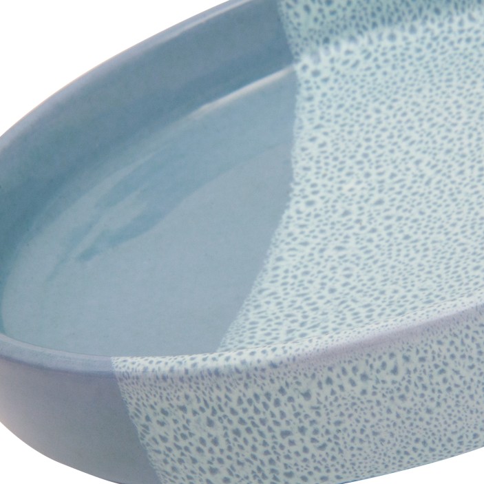 Marokańska miska do serwowania dań niebiesko biała duża || Maroko Sklep (4)