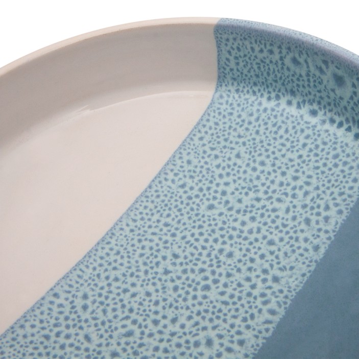 Marokańska miska do serwowania dań niebiesko biała średnia || Maroko Sklep (4)