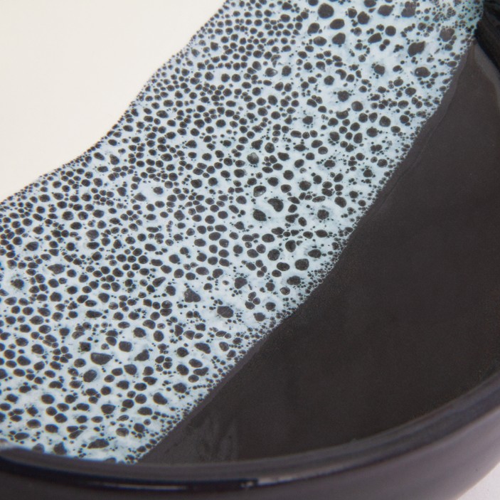 Marokańska miska do serwowania dań szaro biała średnia || Maroko Sklep (5)