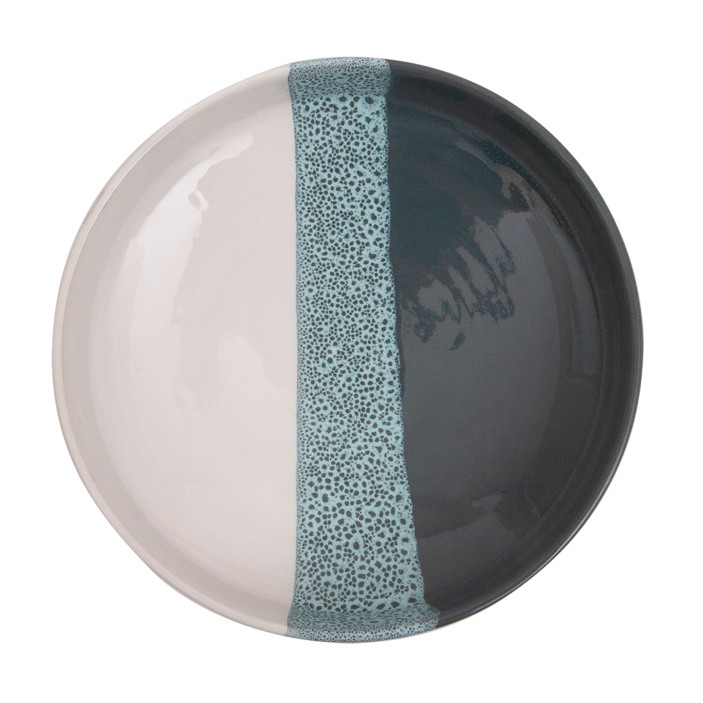 Marokańska miska do serwowania dań szaro biała duża || Maroko Sklep (3)