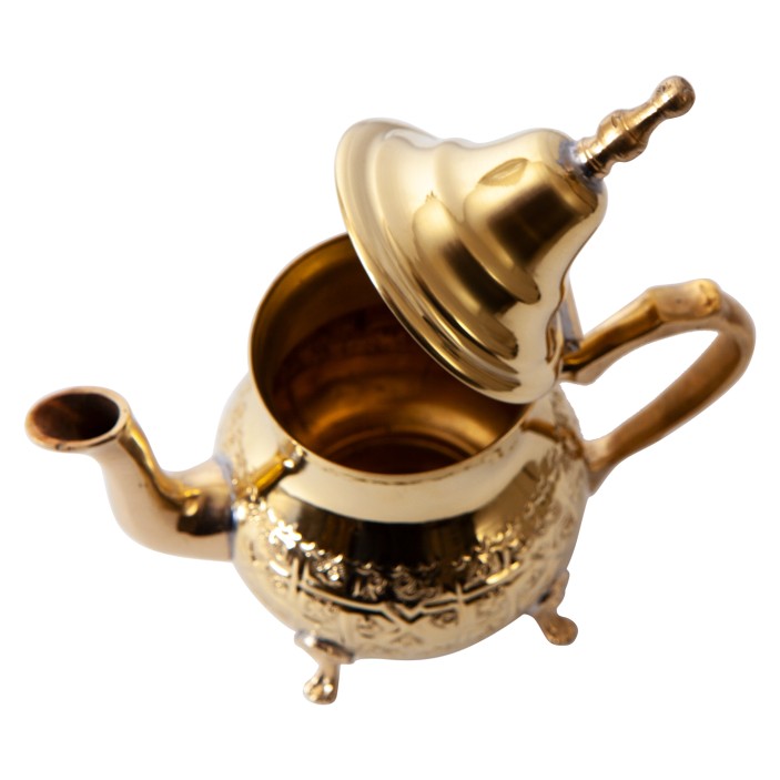 Marokański dzbanek imbryk do herbaty miedziany 0,5l || Maroko Sklep (3)