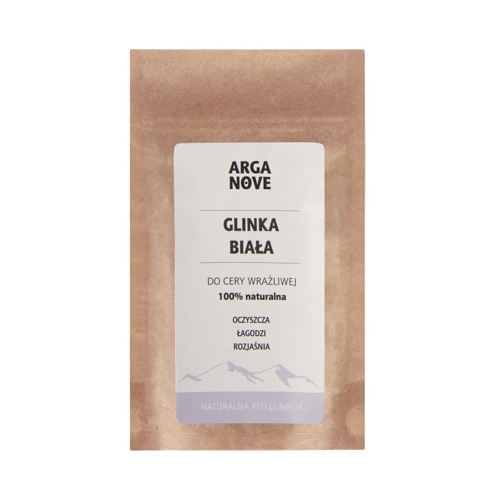 Biała glinka kaolin 70g Arganove || Maroko Sklep (1)