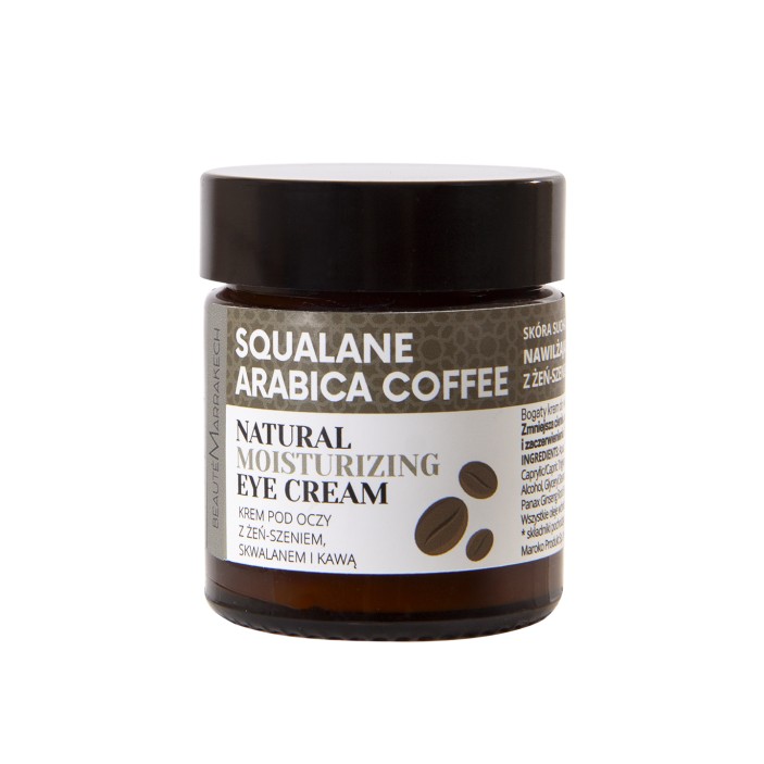 Krem nawilżający pod oczy ze skwalanem i kawą 30ml Beaute Marrakech ||  Maroko Sklep (1)
