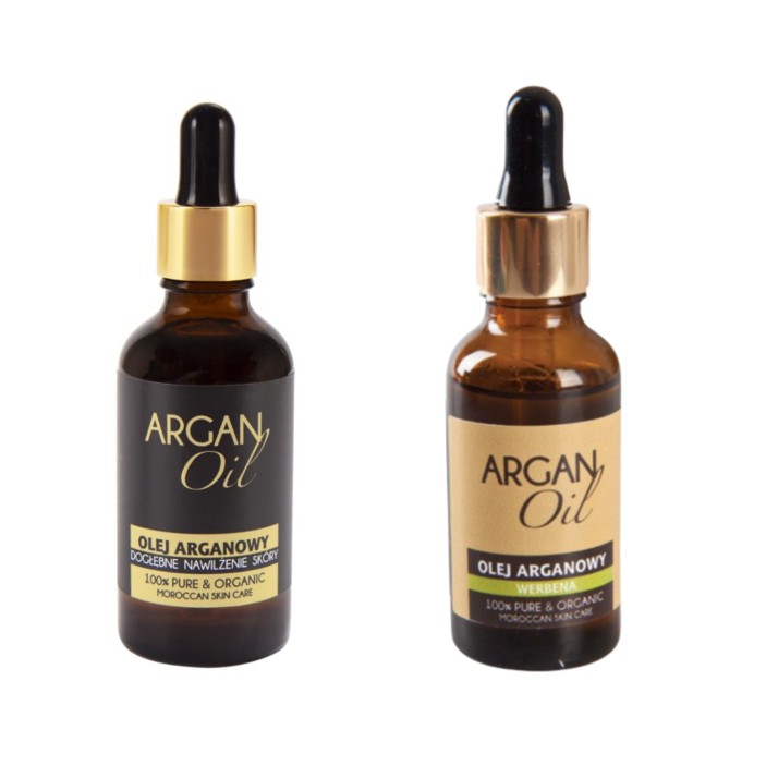 Zestaw arganowy do pielęgnacji twarzy, ciała i włosów WERBENA || Maroko Sklep (1)