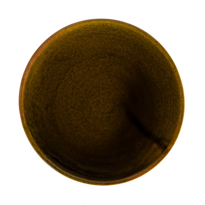 Ręcznie wykonana marokańska miska ceramiczna. Unikalne rękodzieło w odcieniach zieleni i brązu. Idealna do serwowania i dekoracji.  (2)