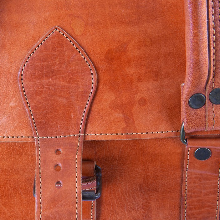 Ręcznie Wykonana Torba Podróżna z Naturalnej Skóry OUTLET || Maroko Sklep (11)