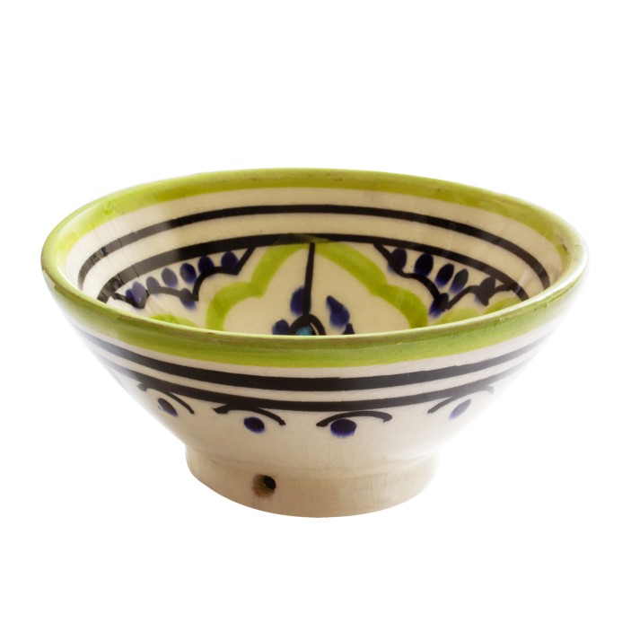 Tradycyjna miseczka marokańska 12 cm. Ręcznie malowana ceramika rzemieślnicza. Każdy egzemplarz to unikat. Odkryj marokański styl! (1)