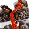 Flakon marokański buteleczka do olejków zdobiony brąz-pomarańcz 30ml || Maroko Sklep