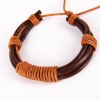 mini: Bransoletka z naturalnej skóry regulowana || Maroko Sklep (1)