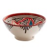 Obrazek dla: Klasyczna miseczka marokańska z gliny. Ręcznie wykonana przez rzemieślnika. Ponadczasowy styl i funkcjonalność na stole.