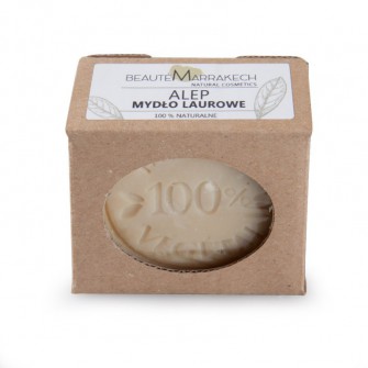 Naturalne mydło laurowe Aleppo 100g Beaute Marrakech | Maroko Sklep|