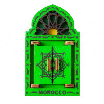 Magnes pamiątka z Maroka brama  Maroko Sklep