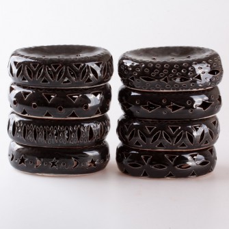 Mydelniczka ceramiczna czarna | Maroko Sklep|