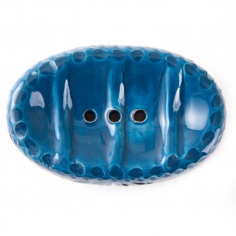 Mydelniczka ceramiczna niebieska | Maroko Sklep|