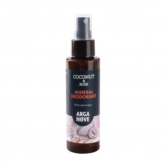 Naturalny dezodorant mineralny do ciała kokos róża 100ml  Arganove  Maroko Sklep