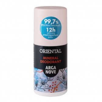 Naturalny dezodorant mineralny orientalny z olejem arganowym 50ml rollon Arganove  Maroko Sklep