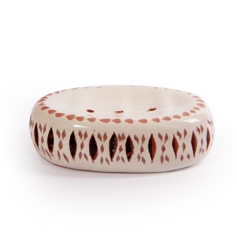Mydelniczka ceramiczna kremowa  Maroko Sklep