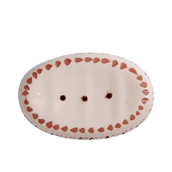 Mydelniczka ceramiczna kremowa | Maroko Sklep|