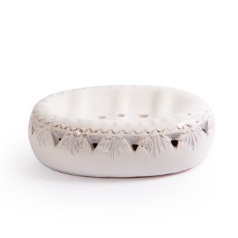 Mydelniczka ceramiczna biała  Maroko Sklep