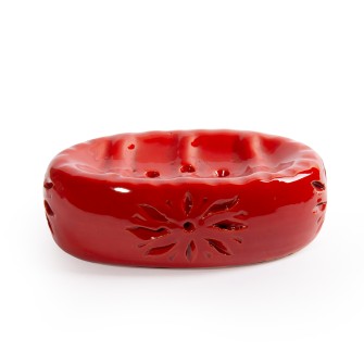 Mydelniczka ceramiczna czerwona  Maroko Sklep