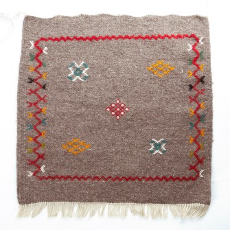 Marokański dywan tkany z wełny mały | Maroko Sklep|
