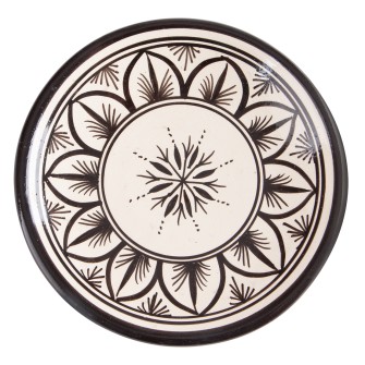 Marokański talerz ręcznie zdobiony w orientalne wzory  Maroko Sklep
