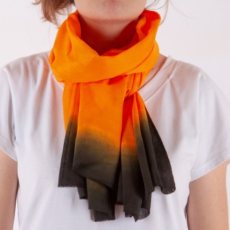 Obrazek dla: Marokański bawełniany szal chusta pustynna w kolorach Maroka  Maroko Sklep