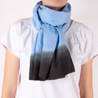 Obrazek dla: Marokański bawełniany szal chusta pustynna w kolorach Maroka  Maroko Sklep