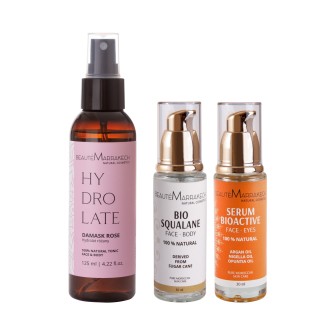 Zestaw kosmetyków silnie regenerujących dla każdego typu cery ze skarbów Maroka | Maroko Sklep|