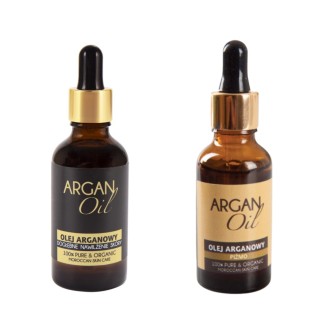 Obrazek dla: Zestaw arganowy do pielęgnacji twarzy, ciała i włosów PIŻMO  Maroko Sklep