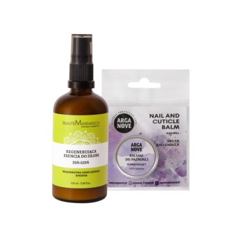 Obrazek dla: Zestaw kosmetyków regenerujących do pielęgnacji dłoni i paznokci  Maroko Sklep