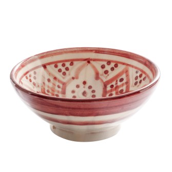 Obrazek dla: Miseczka 12 cm – unikatowe marokańskie rzemiosło. Ręcznie formowana ceramika idealna na dipy. Wprowadź egzotykę na swój stół.
