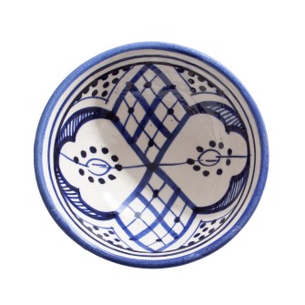 Obrazek 2 dla: Marokański akcent na Twoim stole. Miseczka 12 cm, ręcznie wykonana w lokalnym warsztacie. Unikatowa ceramika najwyższej próby.