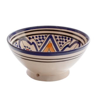 Obrazek dla: Miseczka 12 cm – kunszt rzemieślnika z Maroka. Ręcznie wykonana ceramika, która nada wnętrzu egzotycznego charakteru.