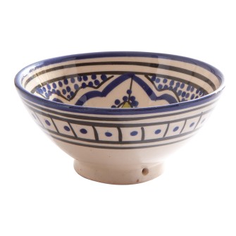 Obrazek dla: Ręcznie wykonana misa z Maroka. Unikatowa ceramika rzemieślnicza dla wielbicieli designu. Sprawdź naszą kolekcję naczyń z duszą.