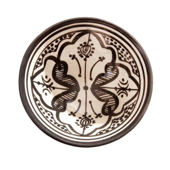 Obrazek 2 dla: Marokańska misa rzemieślnicza. Ręcznie wykonana w lokalnym warsztacie. Unikatowa ceramika, która ożywi Twój stół.