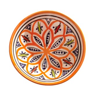 Obrazek 2 dla: Oryginalna miska marokańska. Wyjątkowy wyrób rzemieślniczy. Ręcznie wykonana ceramika, która nada wnętrzu egzotycznego blasku.