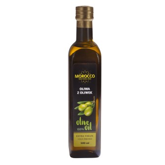 Obrazek dla: Marokańska oliwa z oliwek z pierwszego tłoczenia 500ml Bio Morocco Group  Maroko Sklep